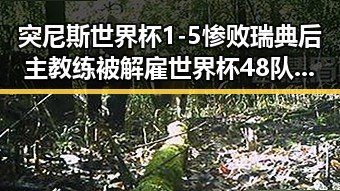 突尼斯世界杯1-5惨败瑞典后主教练被解雇世界杯48队完首秀乌龙失误引热议