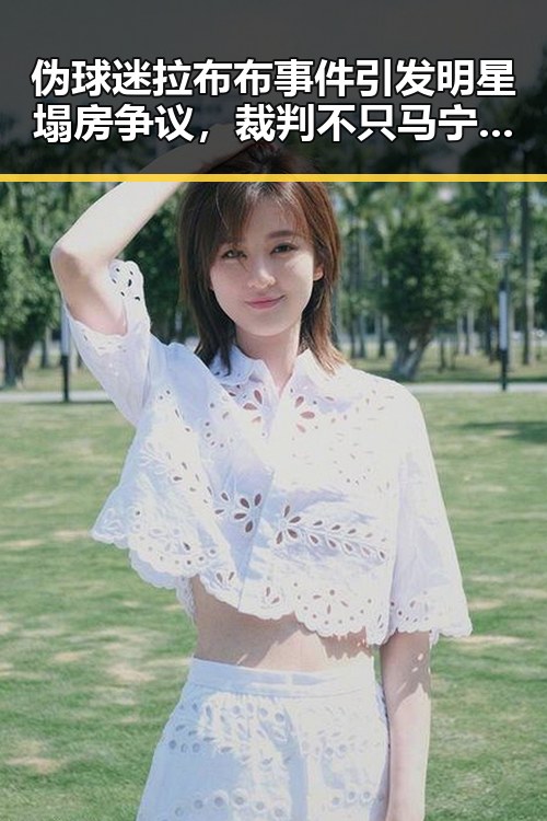 伪球迷拉布布事件引发明星塌房争议,裁判不只马宁带来反差冲击